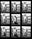 David Hockney (contact sheet) by Greg Gorman, limited edition photography