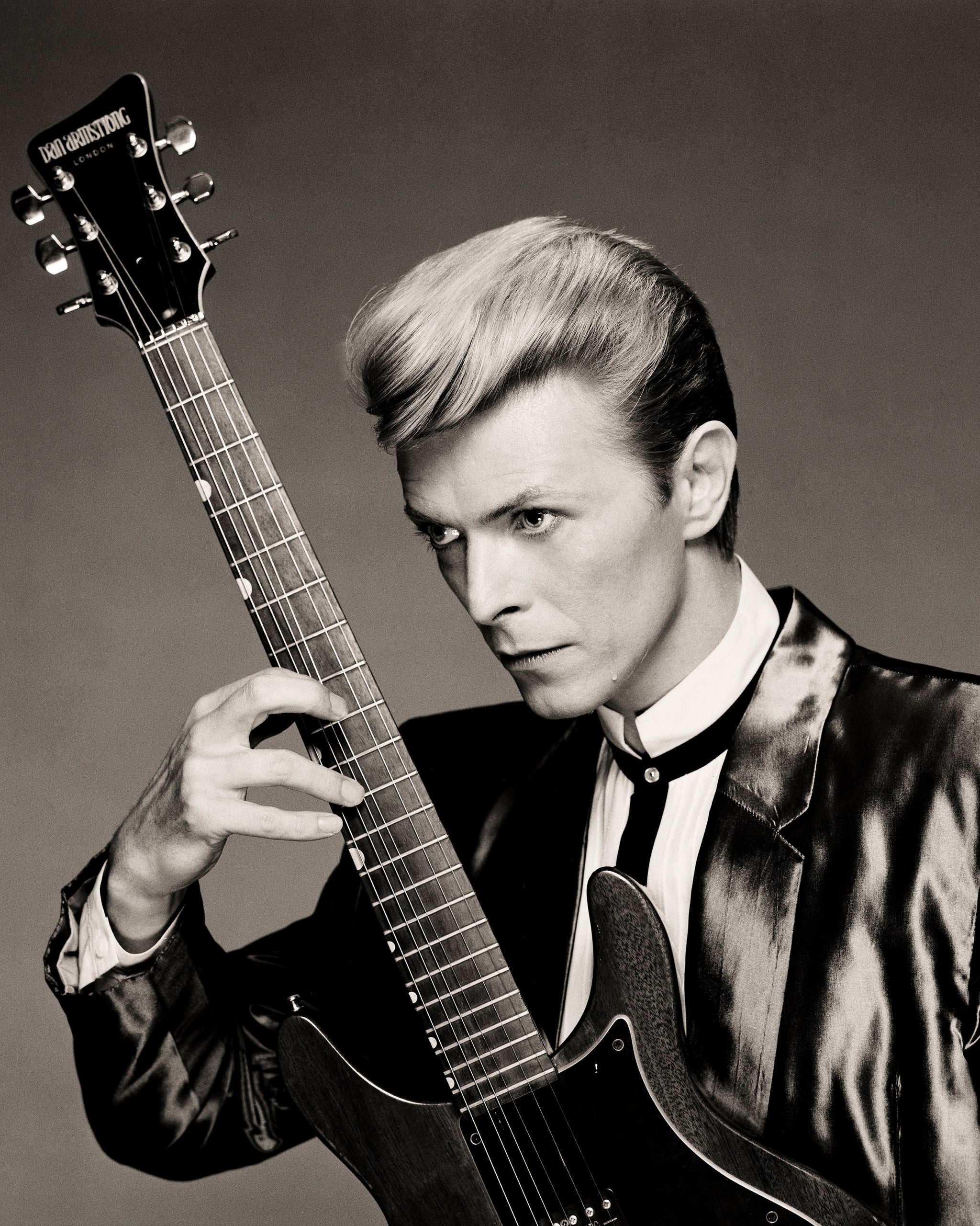 David Bowie with Guitar