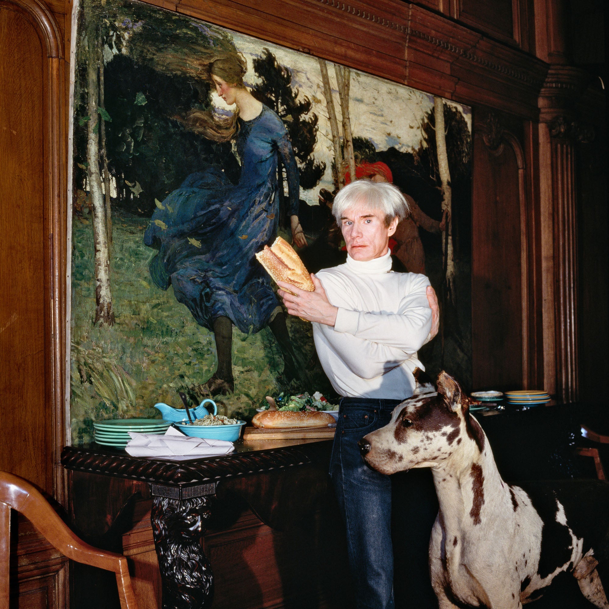 Andy Warhol, New York, 1983 by Horst P. Horst , limited edition photography