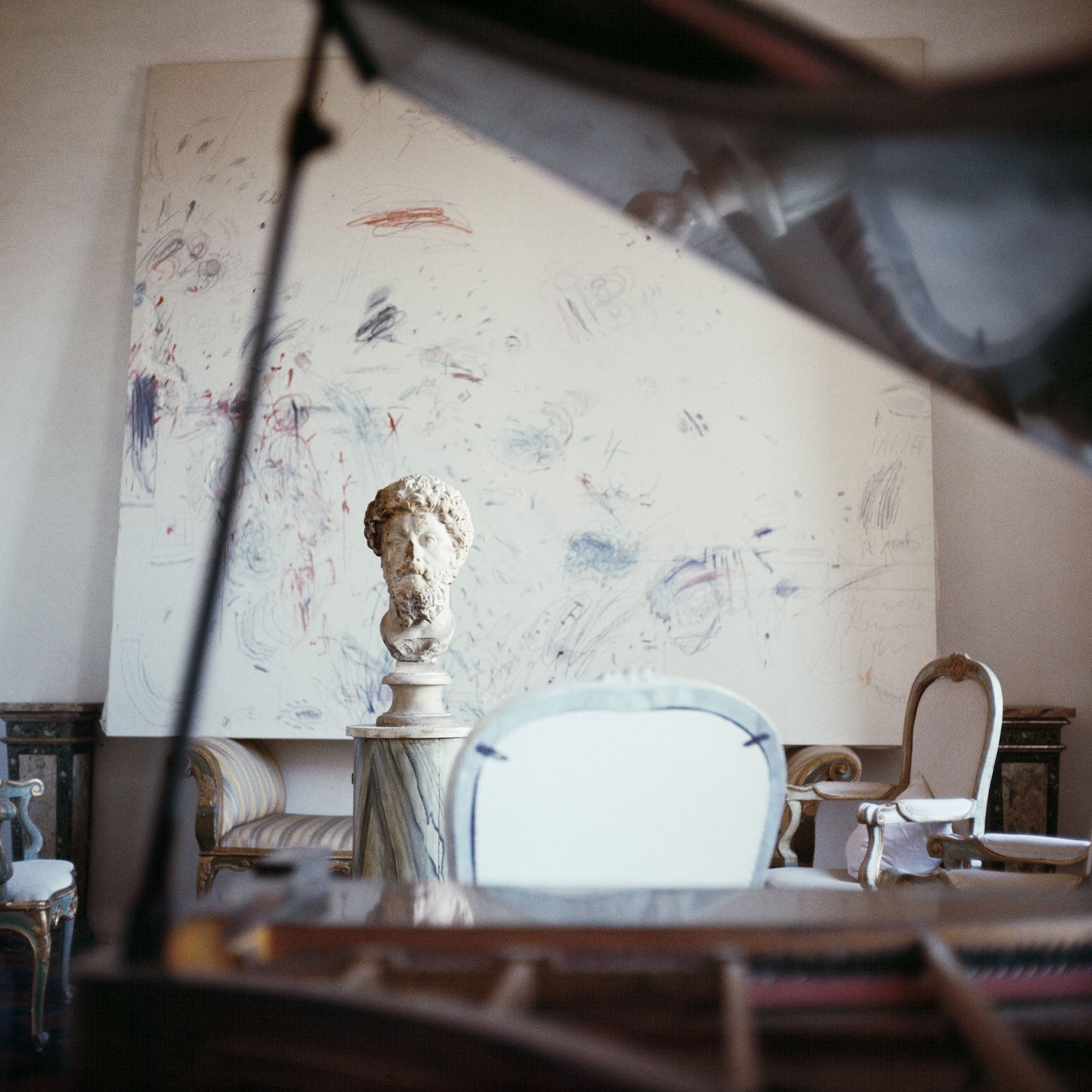 Cy Twombly in Rome 1966 - Untitled #14
