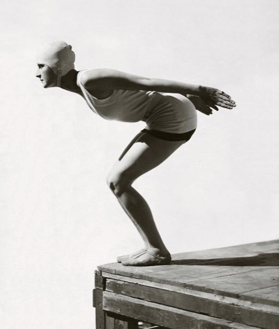 Black and White Swimsuit by Patou by George Hoyningen-Huene, limited edition photography