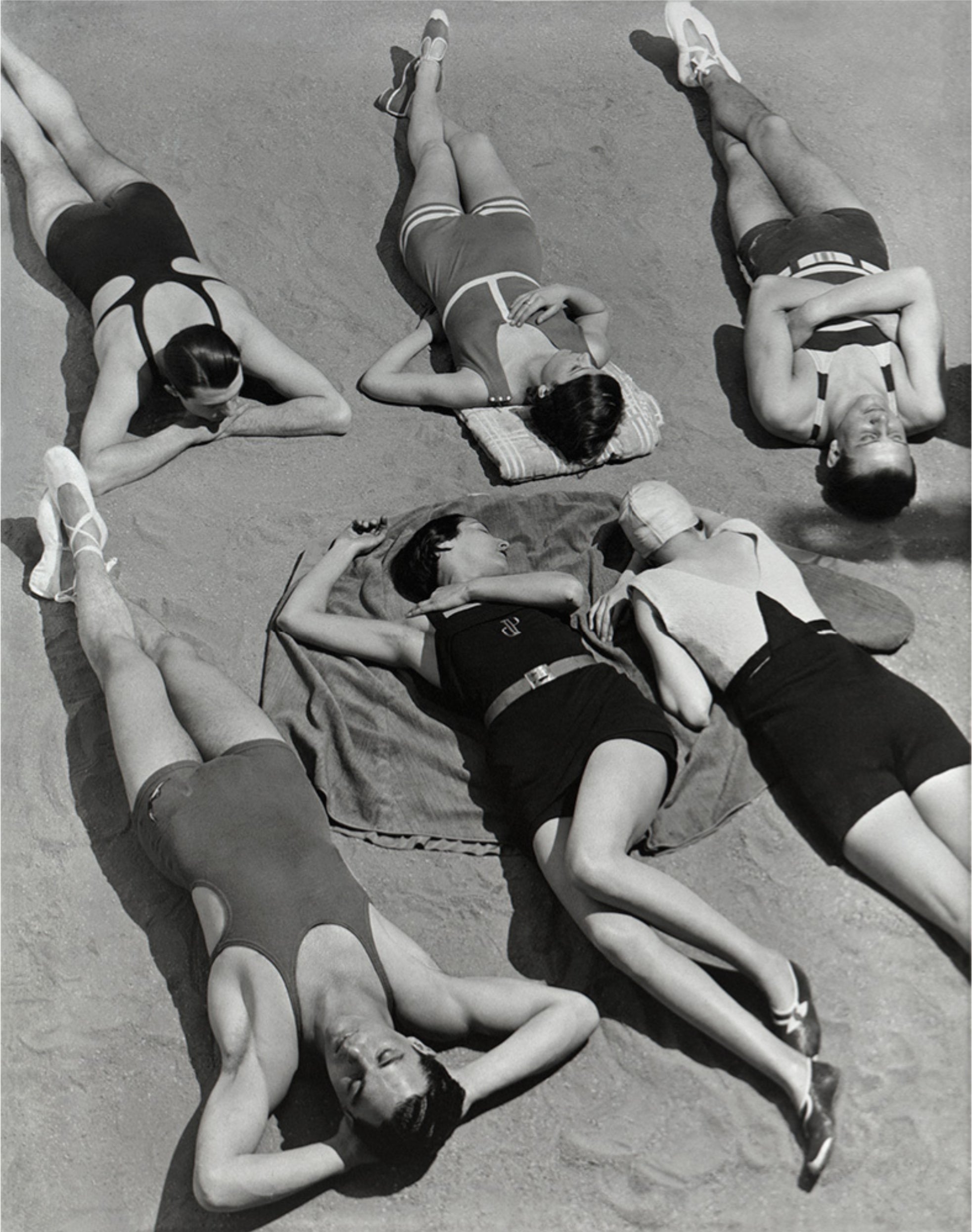 Six Bathers (inlcuding Horst) Swimwear by Patou