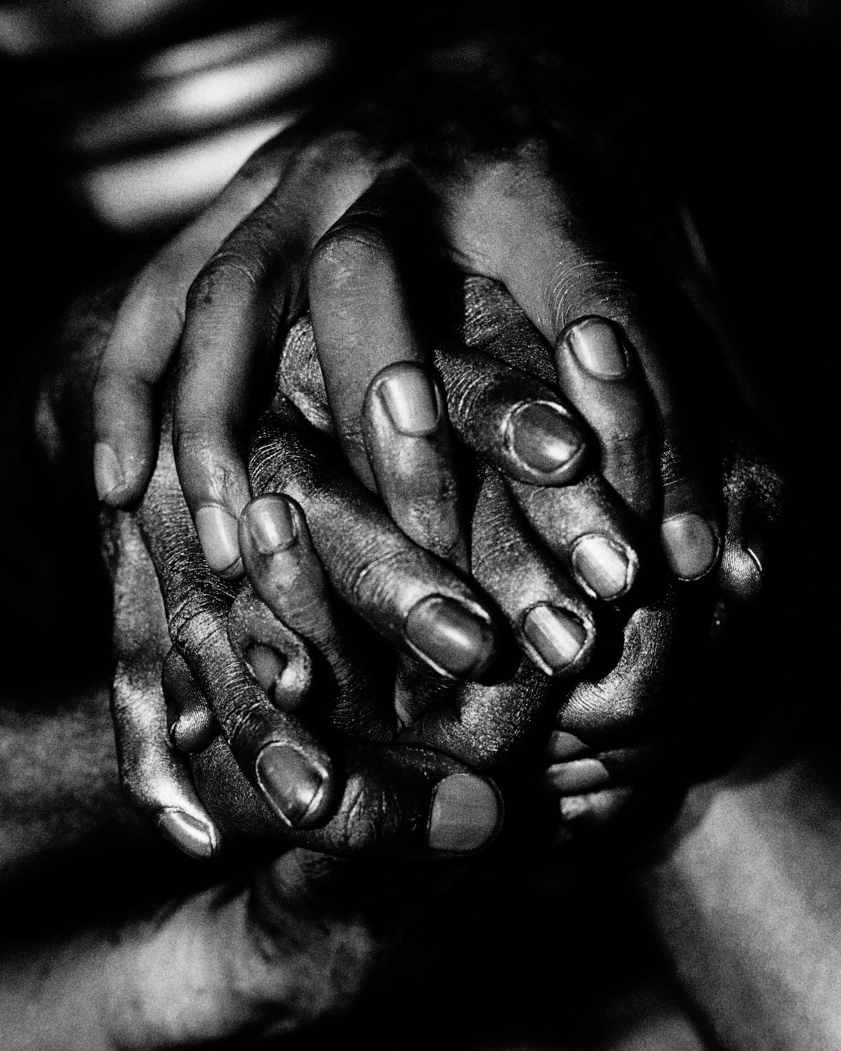 10 Hands (b&w) by Marc Lagrange, limited edition photography