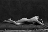 Contortion (b&w)