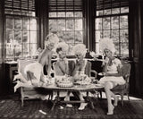 Pompadour High Tea (Polaroid version) (sepia)