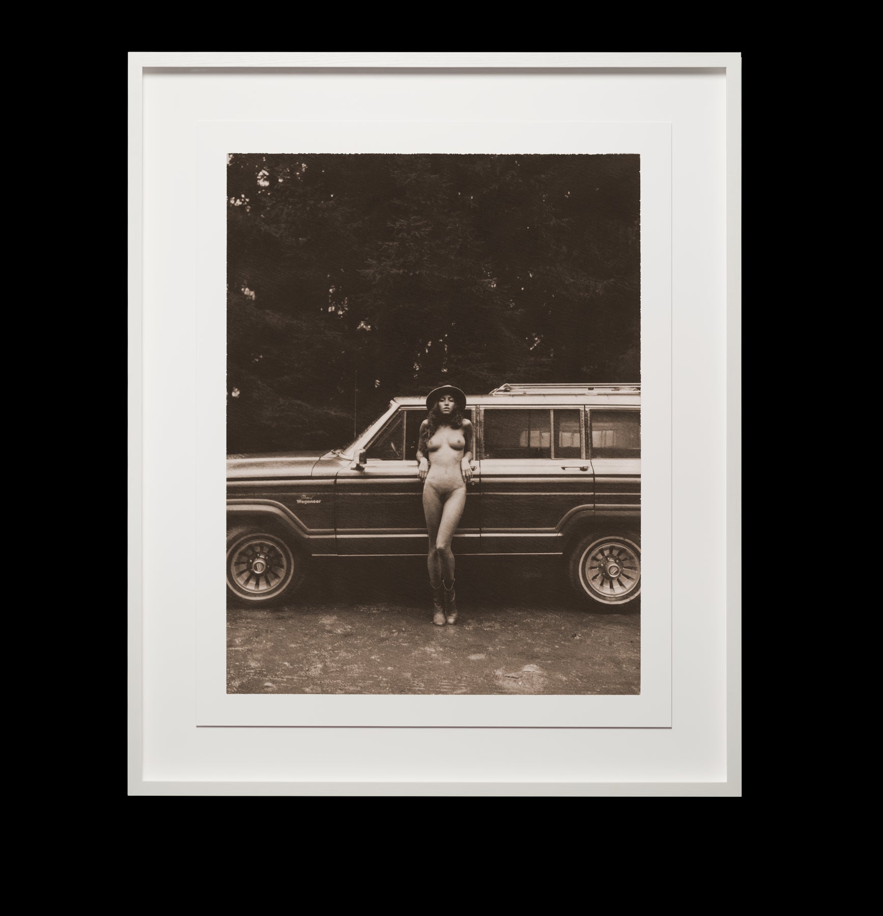 Thunder Strip (chocolate) by Marc Lagrange, limited edition photography