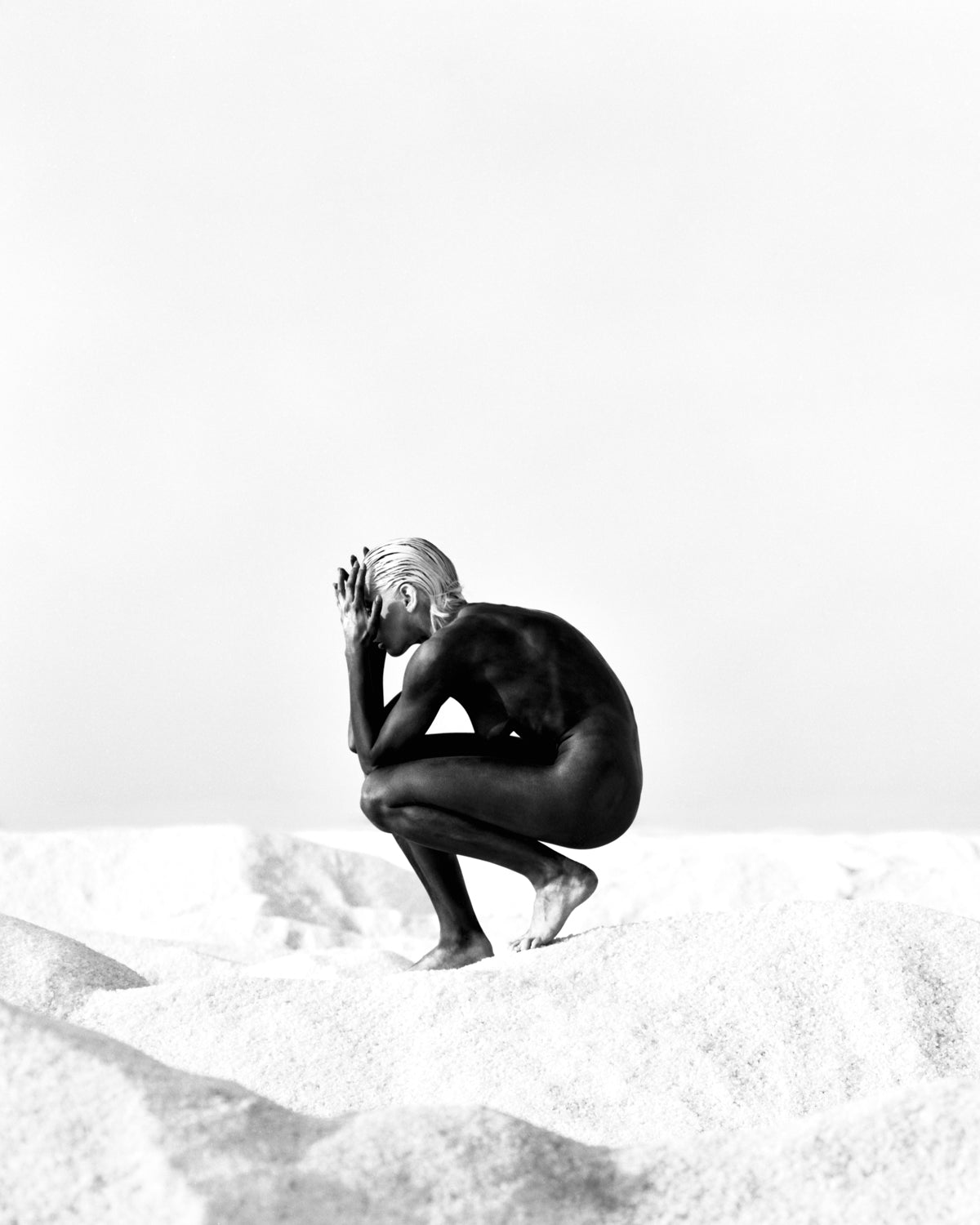 Torso Dyptich B (b&w) by Marc Lagrange, limited edition photography