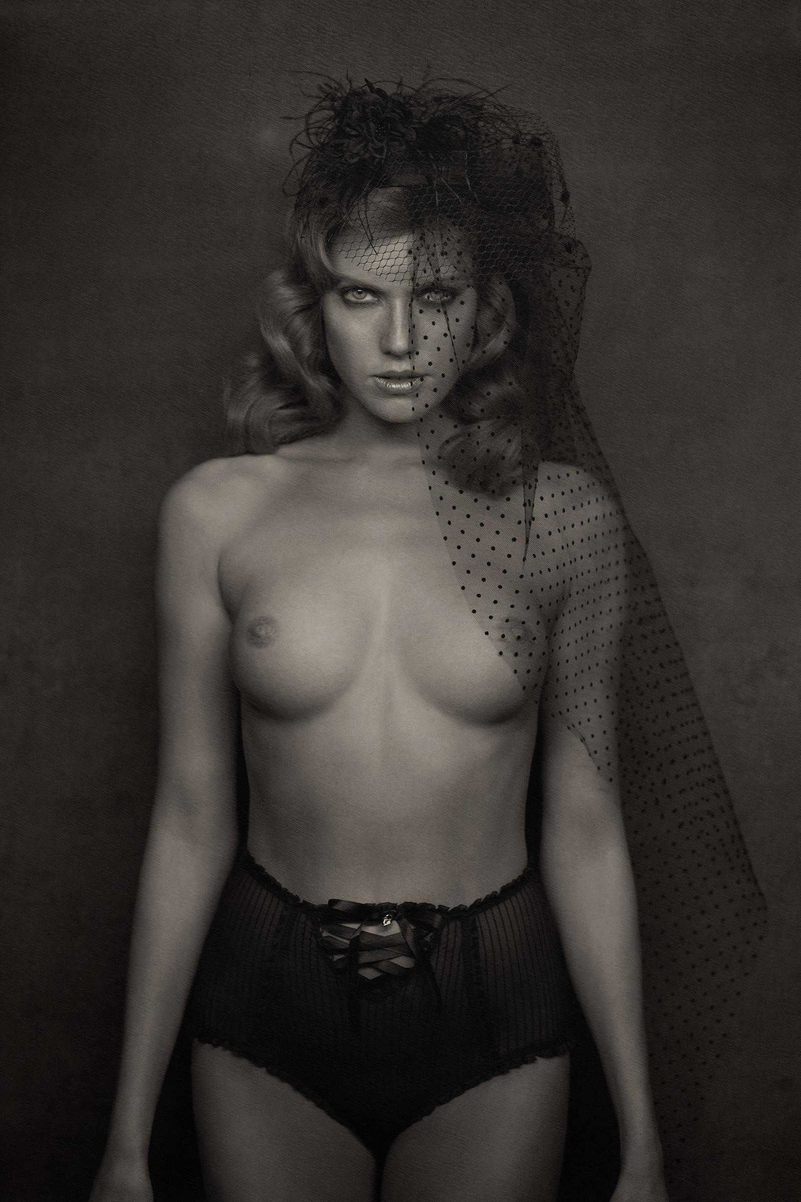 Unveiling (sepia) by Marc Lagrange, limited edition photography
