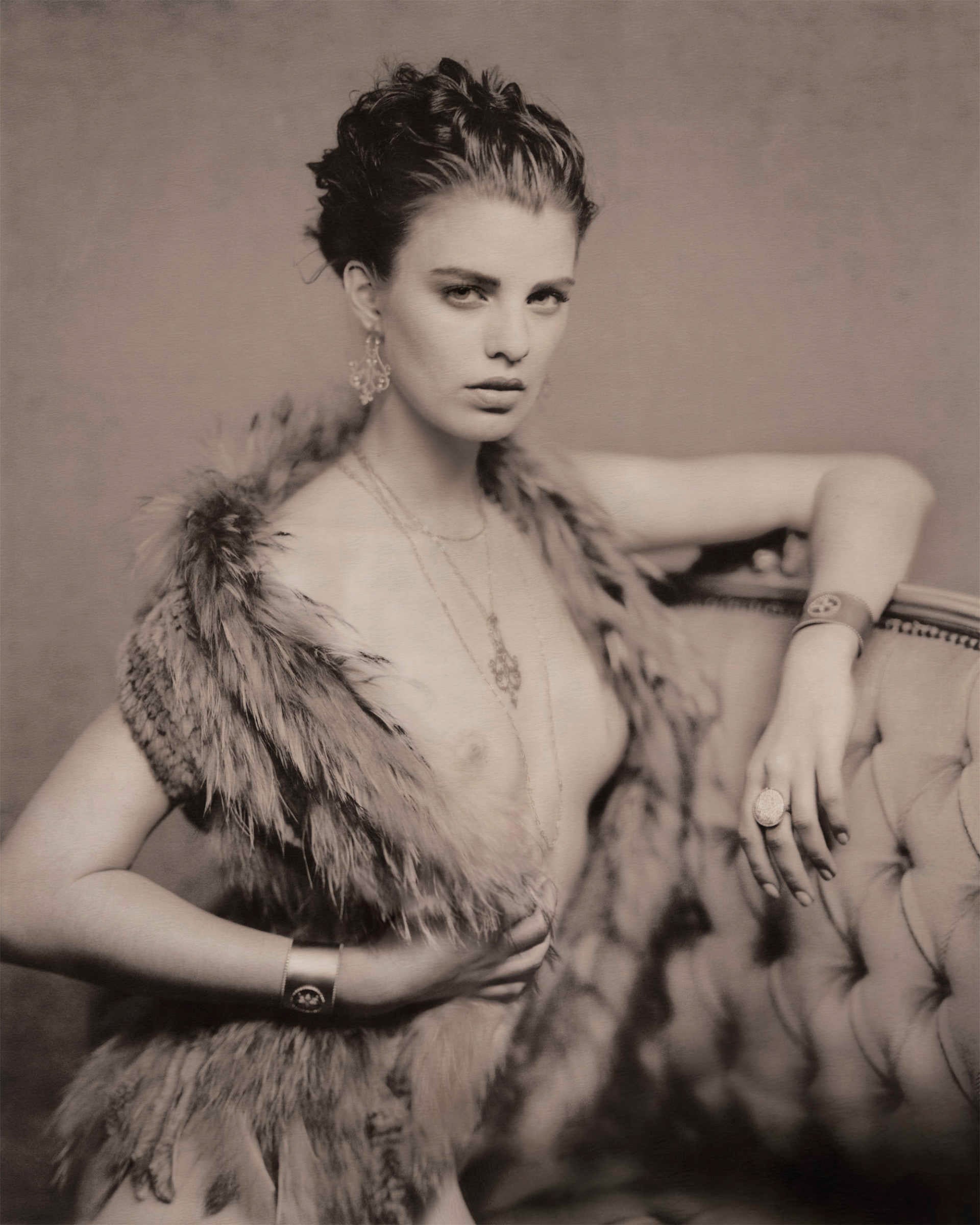 Bettina O! (sepia) by Marc Lagrange, limited edition photography