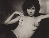 Black Orchid (b&w)