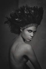 Black Parrot (b&w)