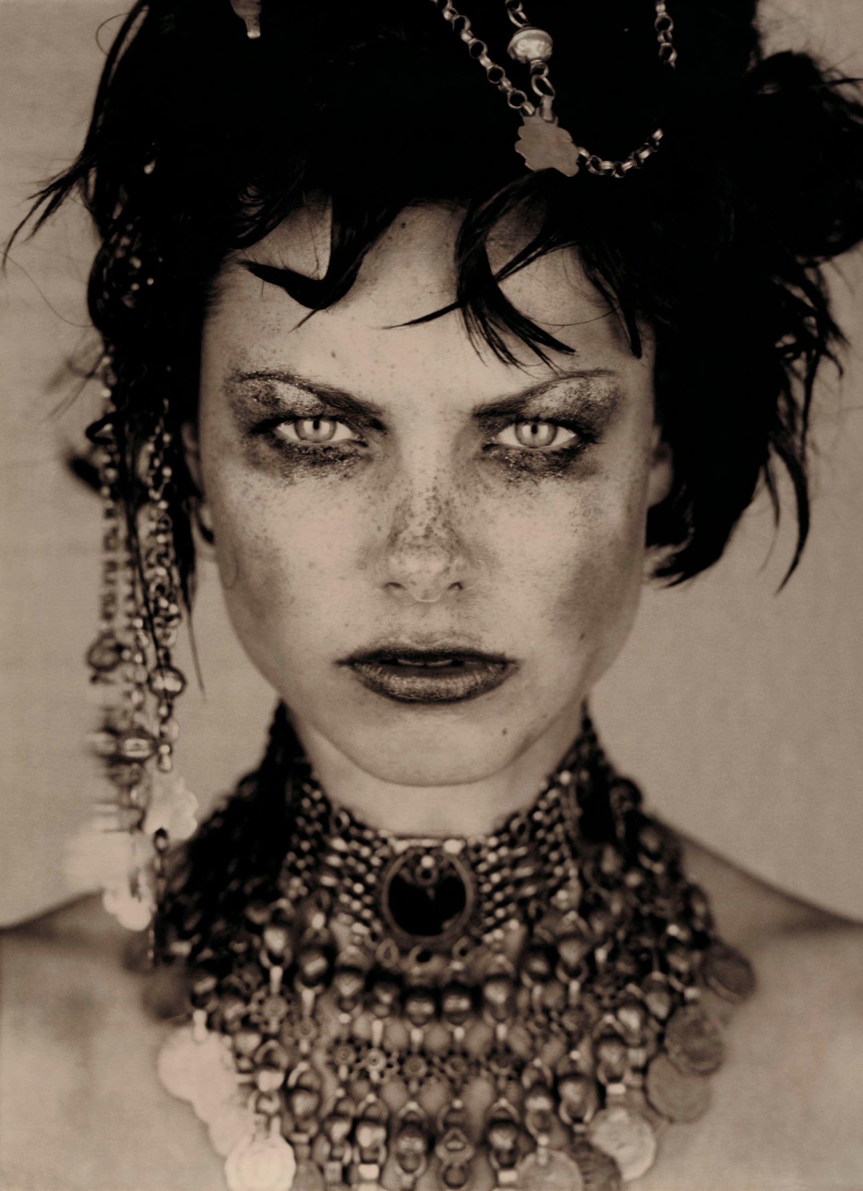 Bonne The Face (sepia) by Marc Lagrange, limited edition photography