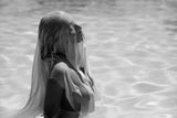 Carole Piscine (b&w)