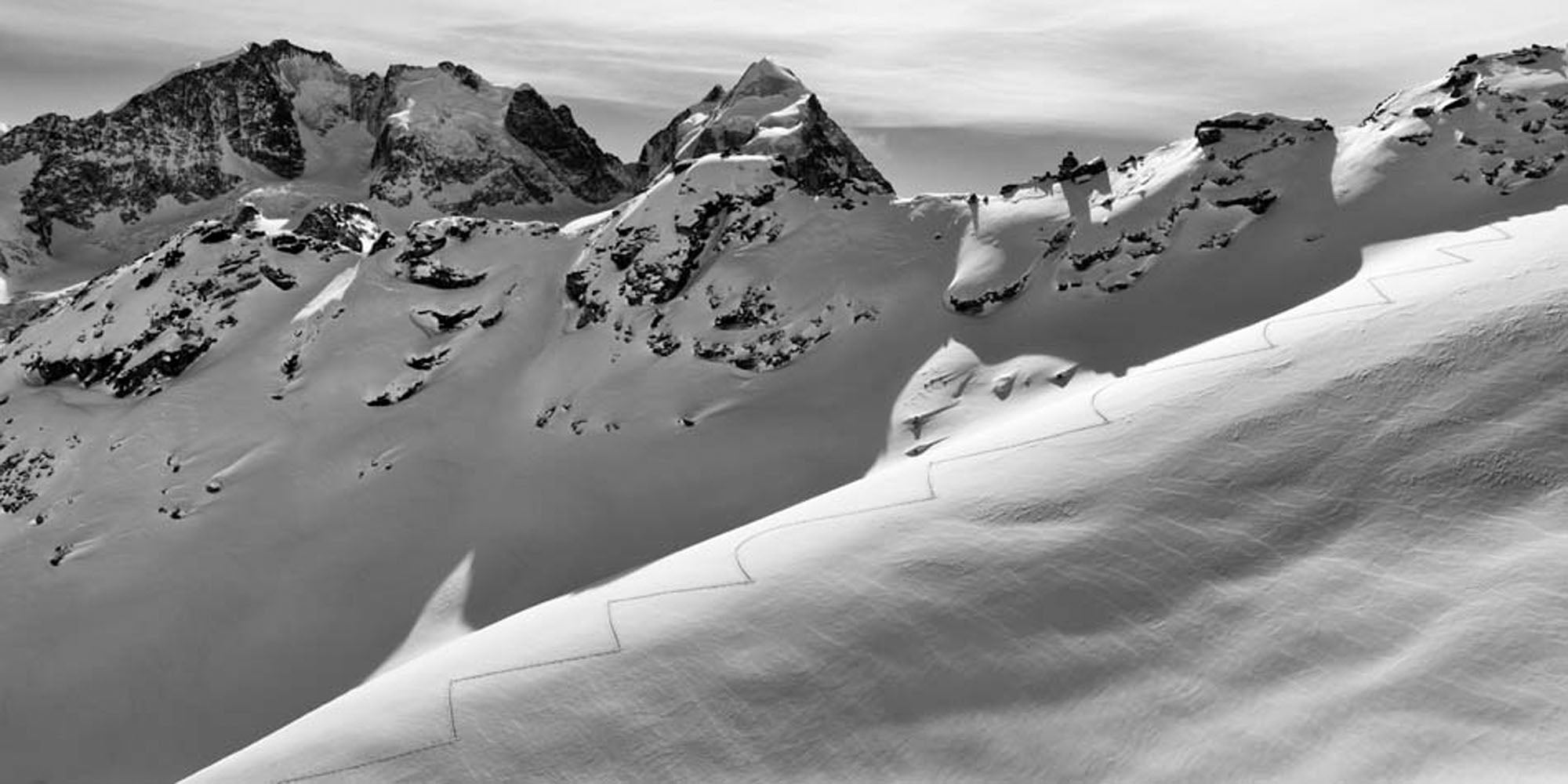 Piz Bernina und Roseg, Switzerland