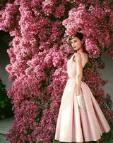 Audrey Hepburn at Villa Rolli, 1955