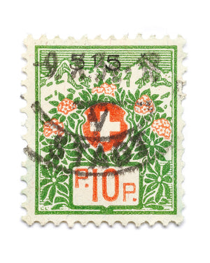 Zumenstien 12BIZ Swiss Coat of Arms 20 Centimes