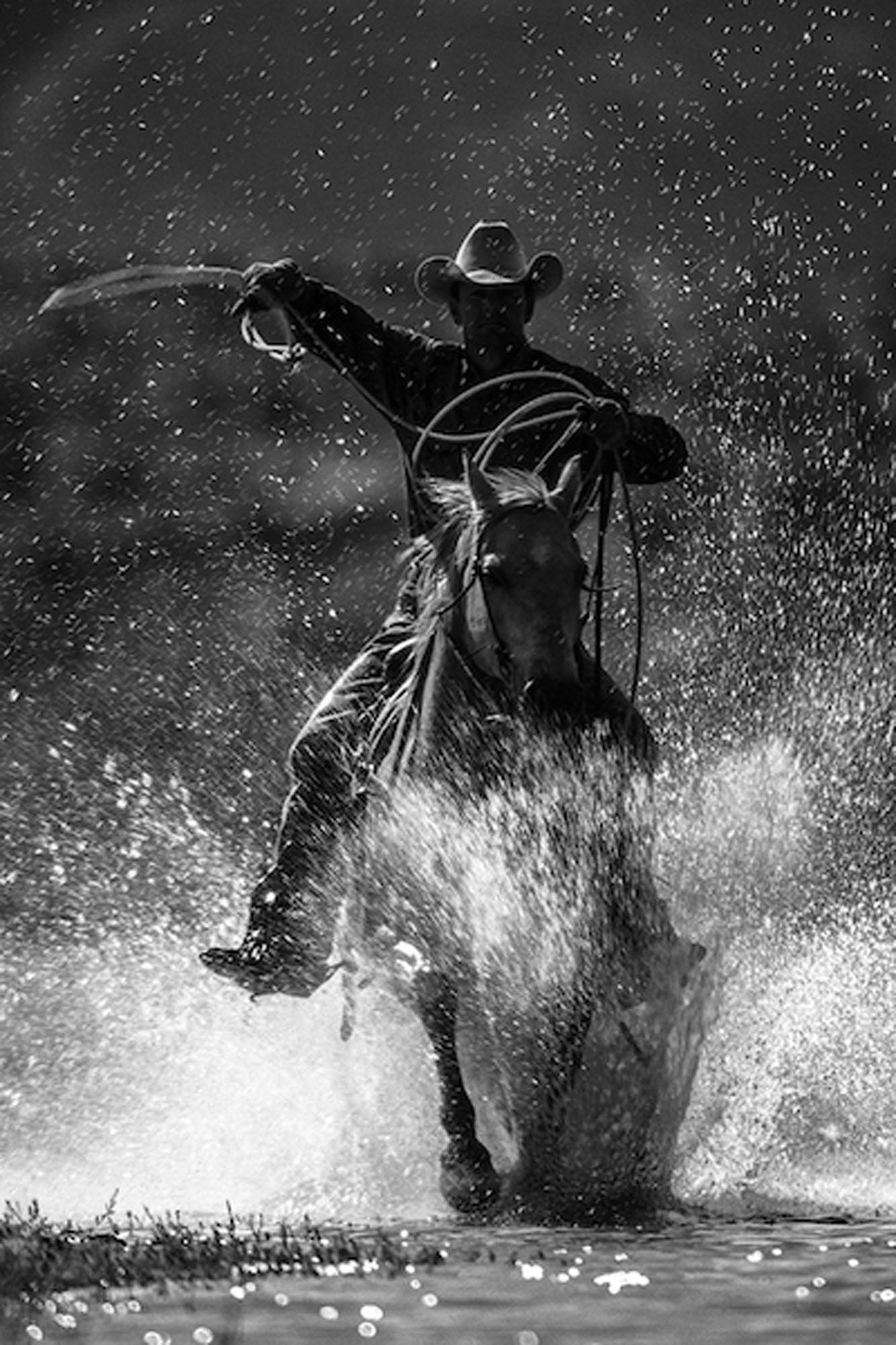 Galloping through Waters by Hannes Schmid, limited edition photography