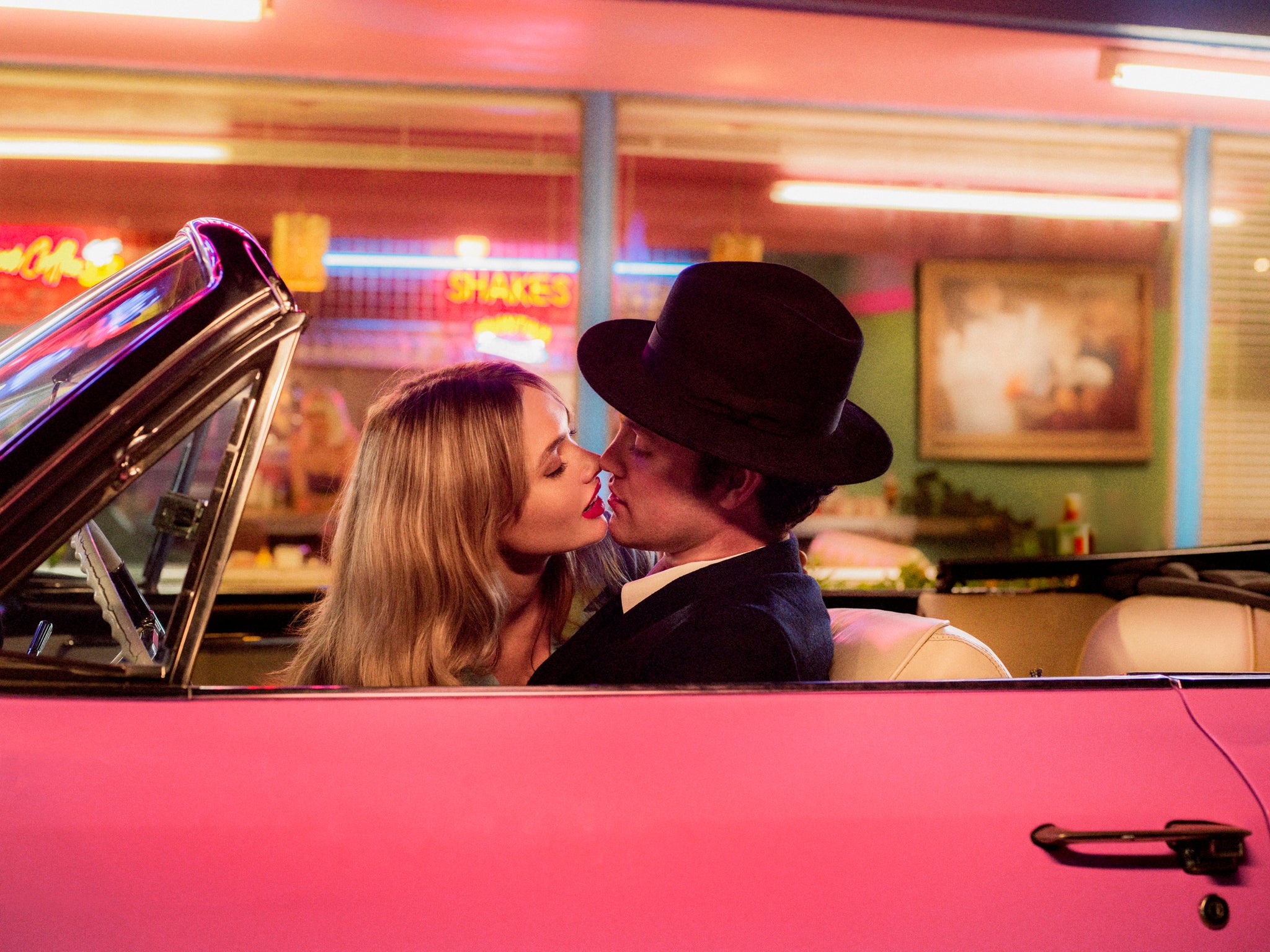 The Couple Outside the Diner II by Tyler Shields, limited edition photography