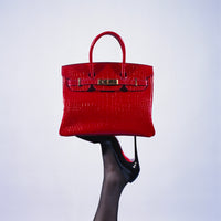 Red Birkin Heel
