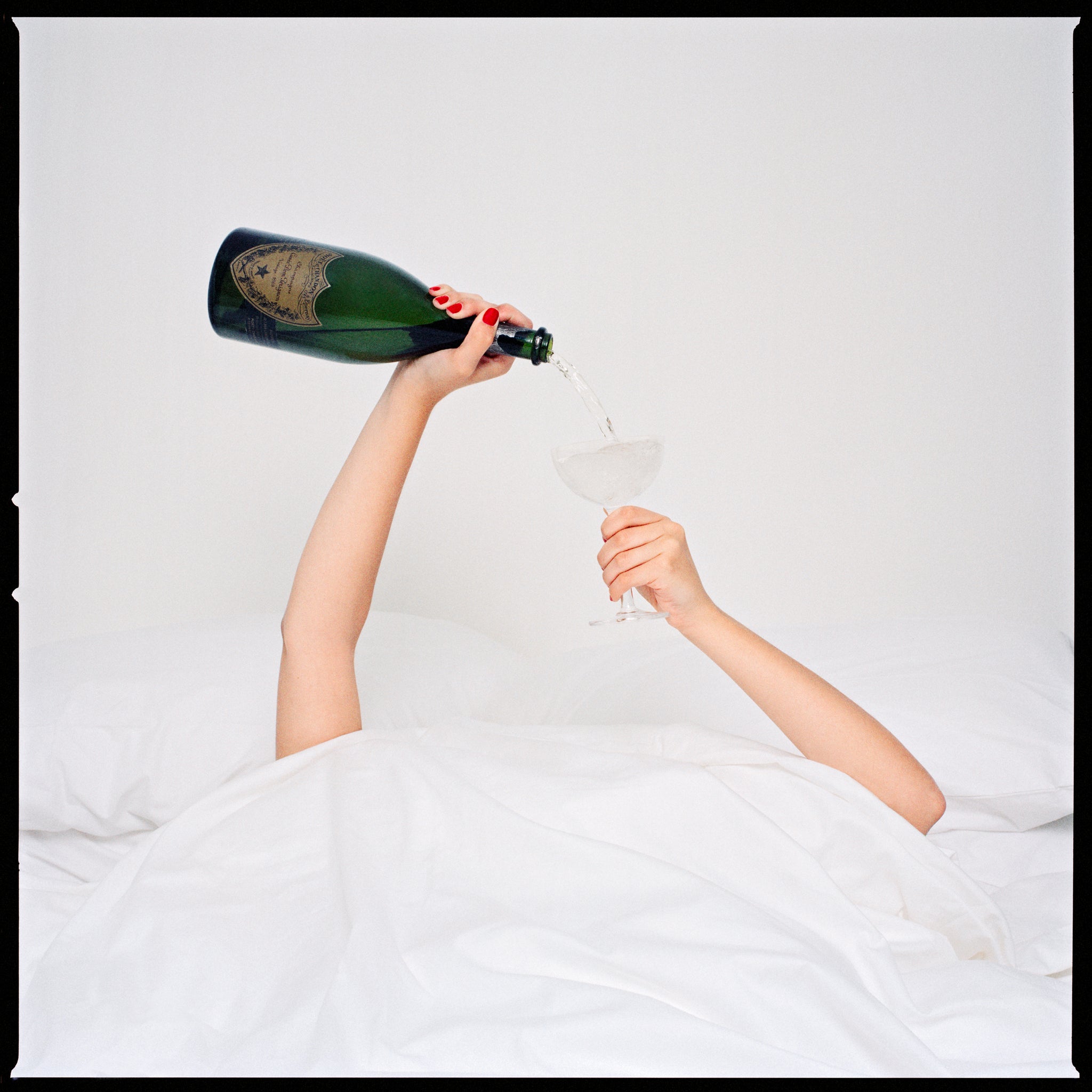 Champagne Hands by Tyler Shields, limited edition photography