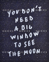 You Don't Need A Big Window To See The Moon (Gucci – St. Moritz Edition)