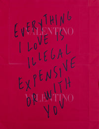 Everything I Love Is Illegal, Expensive Or With You (Valentino – St. Moritz Edition)