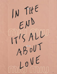 In The End It's All About Love (Miu Miu – St. Moritz Edition)