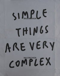 Simple Things Are Very Complex (Balenciaga – St. Moritz Edition)