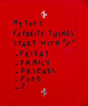 My Top 5 Favourite Things Start With F (Ferrari – St. Moritz Edition)