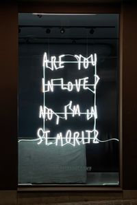 Are you in Love? No, Im in St. Moritz (Neon)