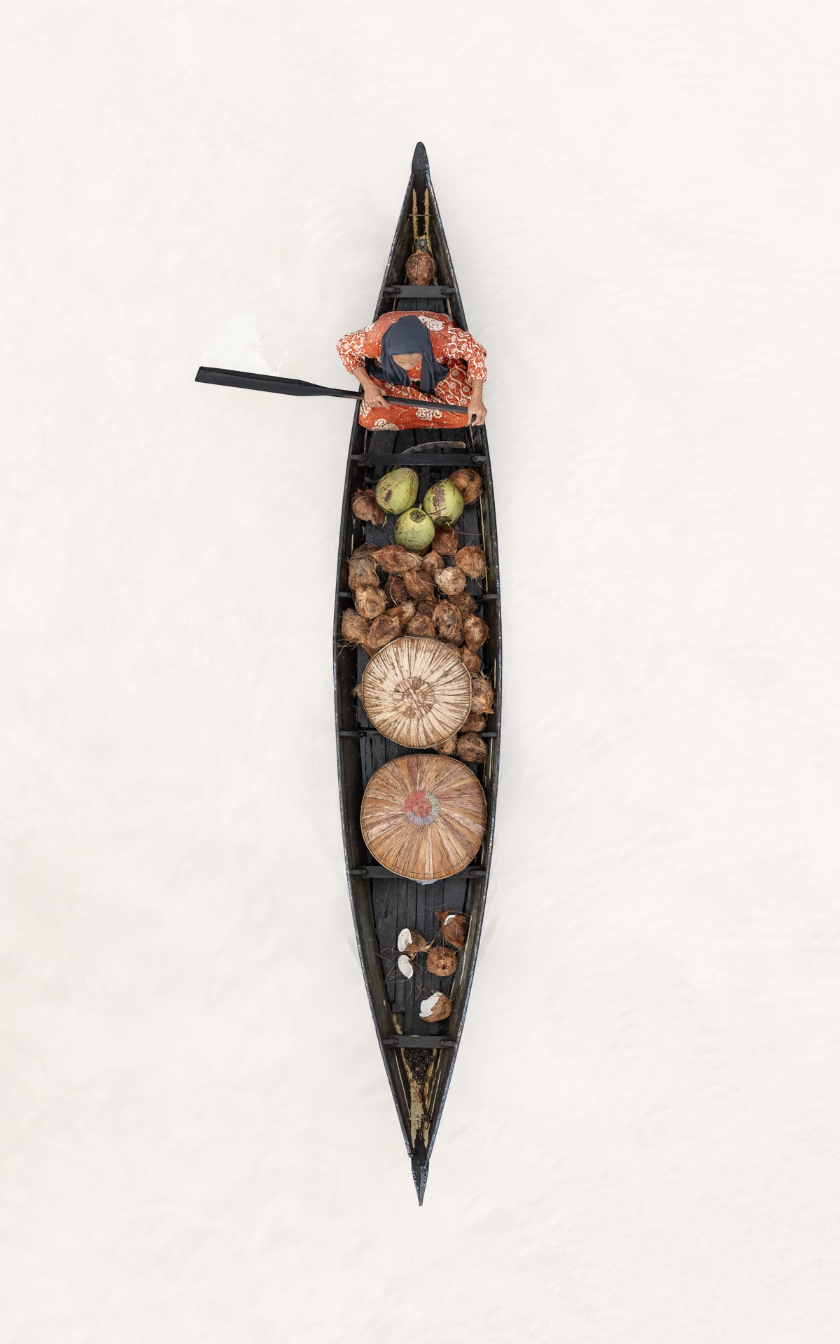 N°TFMS07 (The Floating Market Series, Borneo) by Tom Hegen, limited edition photography