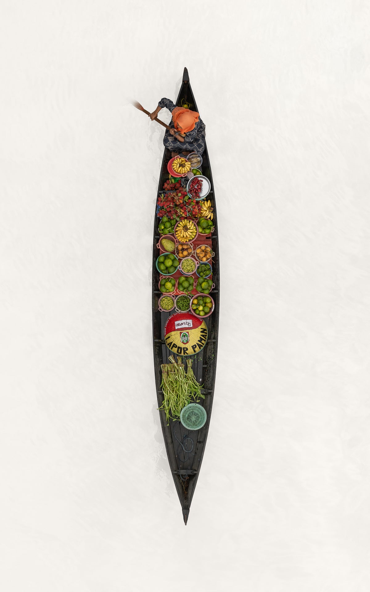N°TFMS09 (The Floating Market Series, Borneo) by Tom Hegen, limited edition photography