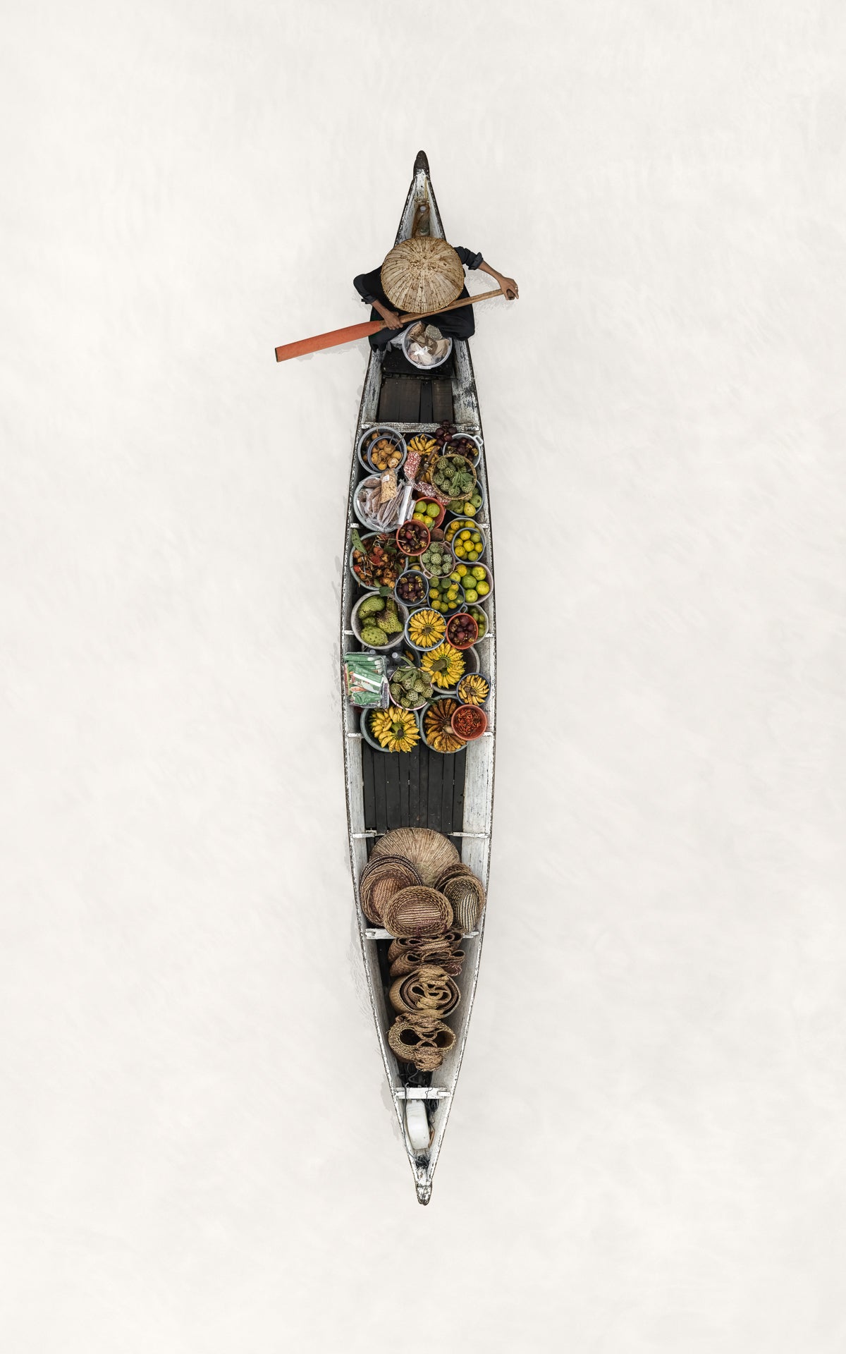 N°TFMS10 (The Floating Market Series, Borneo) by Tom Hegen, limited edition photography