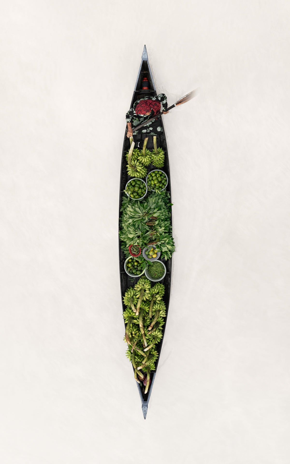 N°TFMS11 (The Floating Market Series, Borneo) by Tom Hegen, limited edition photography