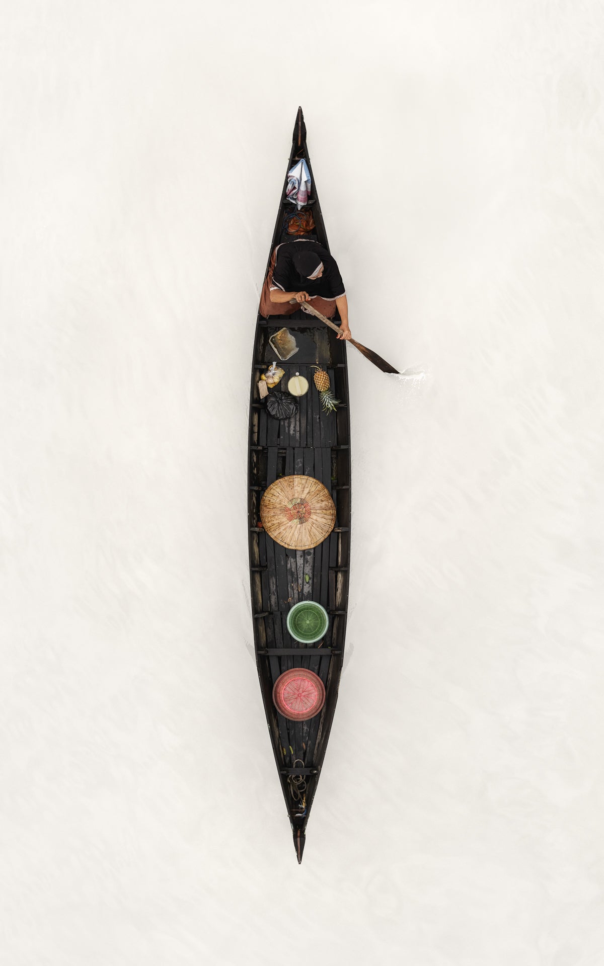 N°TFMS12 (The Floating Market Series, Borneo) by Tom Hegen, limited edition photography