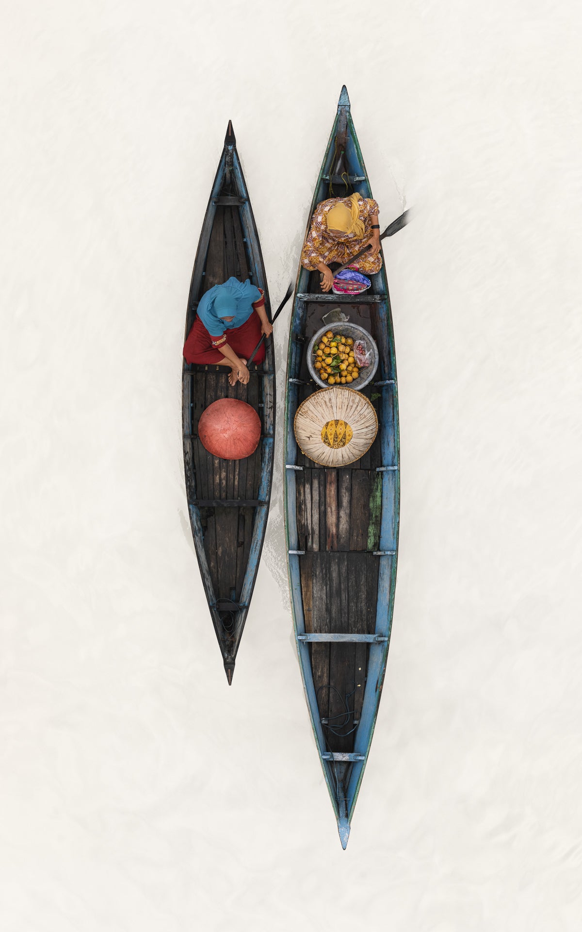 N°TFMS13 (The Floating Market Series, Borneo) by Tom Hegen, limited edition photography