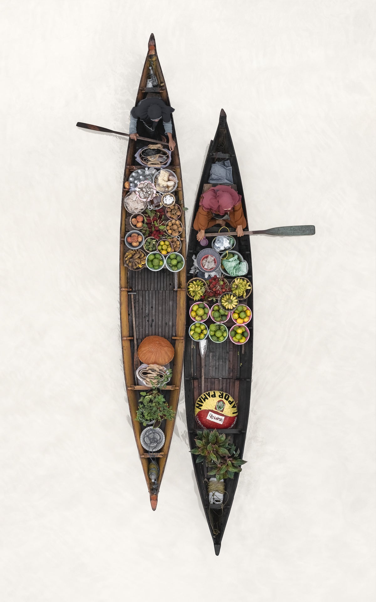 N°TFMS14 (The Floating Market Series, Borneo) by Tom Hegen, limited edition photography