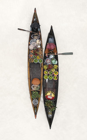 N°TFMS14 (The Floating Market Series, Borneo)