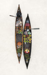 N°TFMS14 (The Floating Market Series, Borneo) by Tom Hegen, limited edition photography