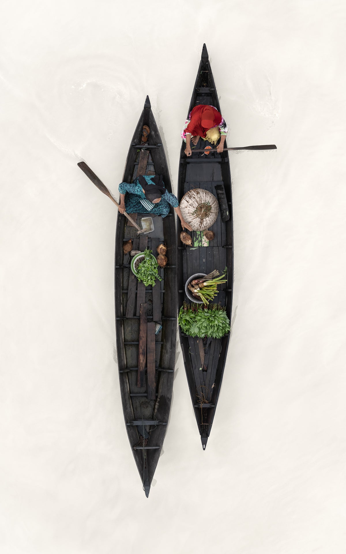 N°TFMS15 (The Floating Market Series, Borneo) by Tom Hegen, limited edition photography