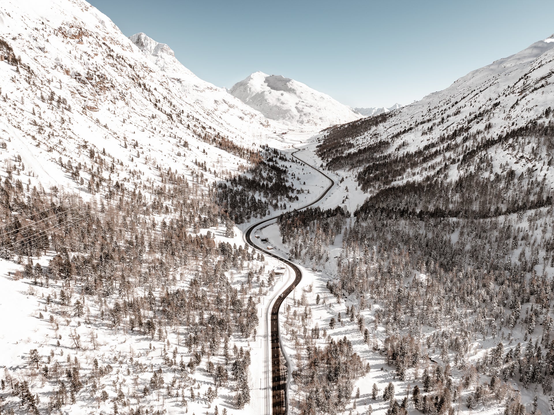 N°TSPS20 (The Swiss Pass Series, Berninapass, Switzerland) by Tom Hegen, limited edition photography