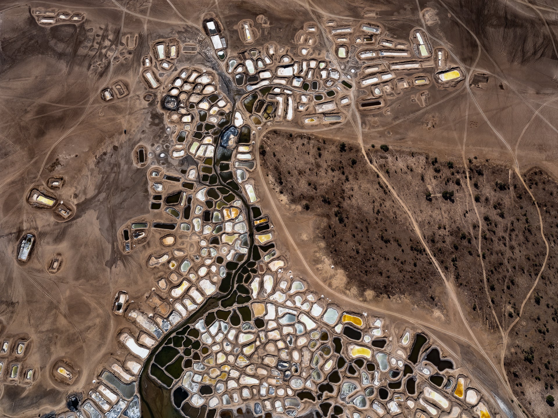 N°TSSIV03 (The Salt Series IV, Senegal) by Tom Hegen, limited edition photography