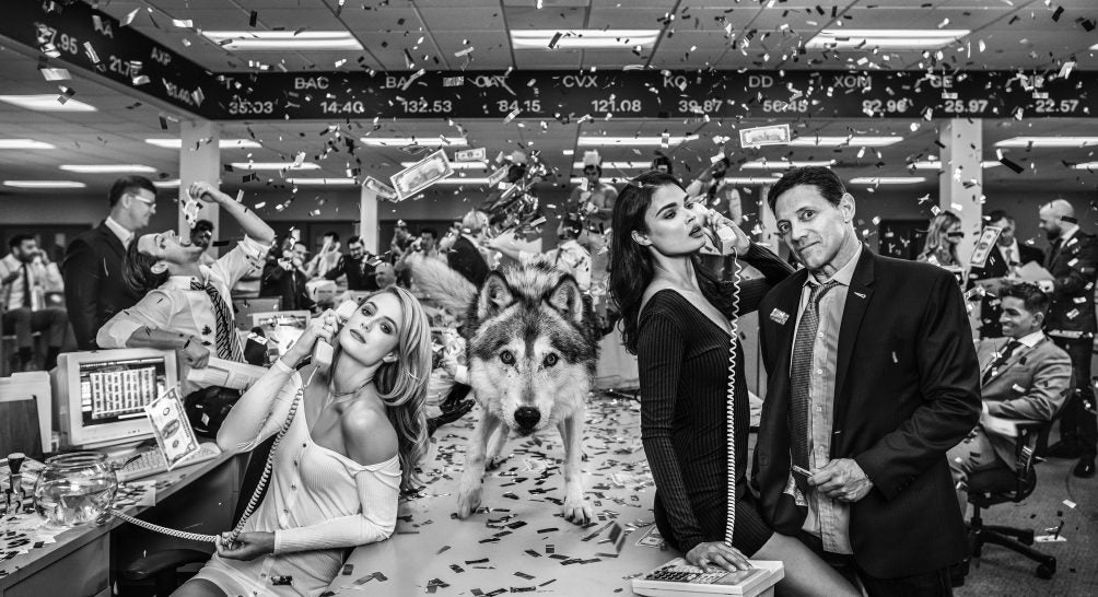 The Wolves of Wallstreet by David Yarrow, limited edition photography