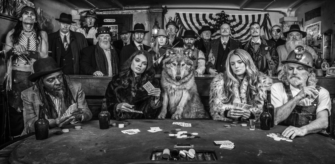 Dead Man's Hand by David Yarrow, limited edition photography