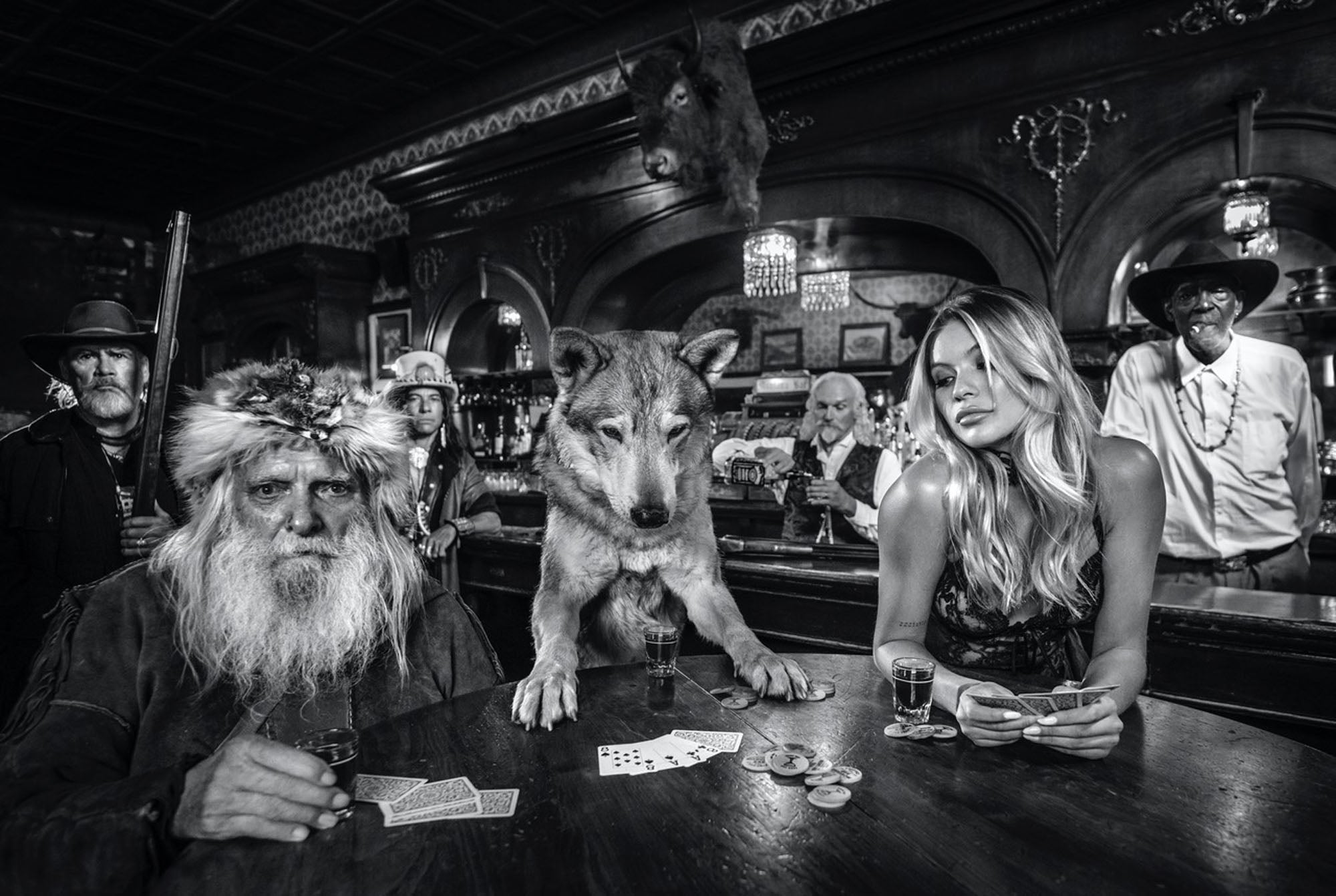 Aces And Eights by David Yarrow, limited edition photography
