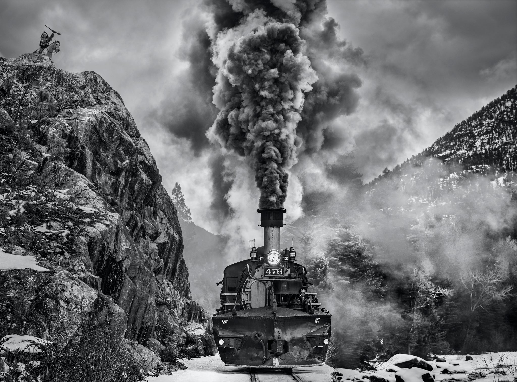 Vantage Point by David Yarrow, limited edition photography