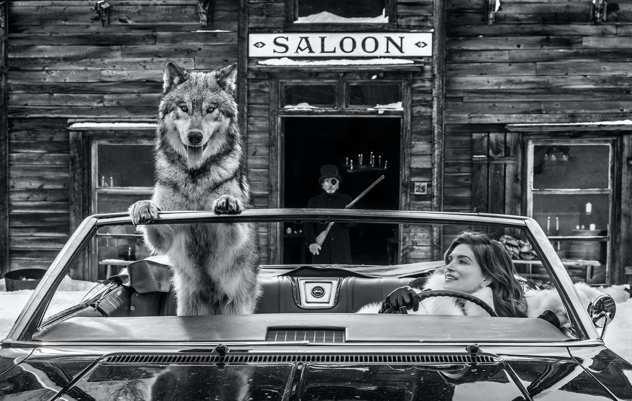 Cindy's Shotgun Wedding by David Yarrow, limited edition photography