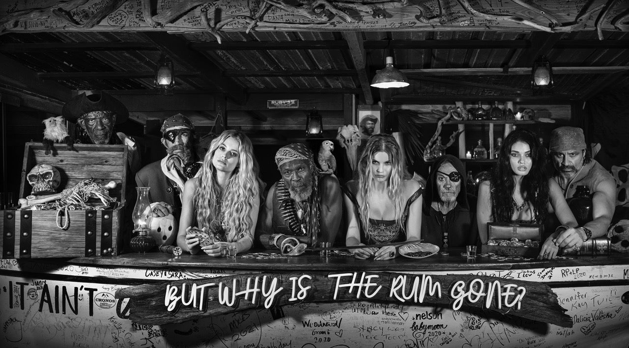 But why is the rum gone