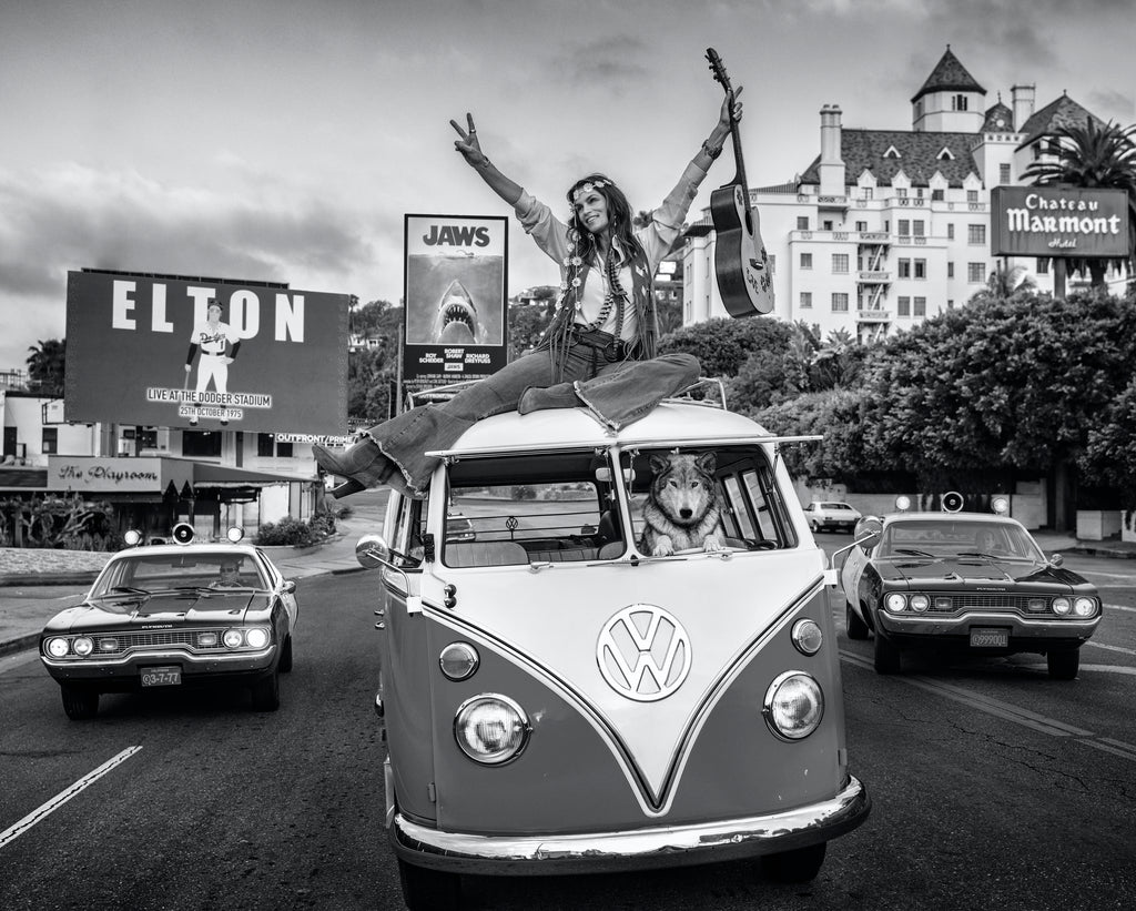 Summer of '75 (b&w) by David Yarrow, limited edition photography