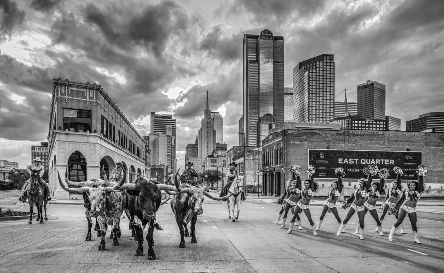 The Dallas Cowboys by David Yarrow, limited edition photography